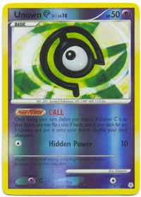 Unown C - 67/130 - Uncommon - Reverse Holo